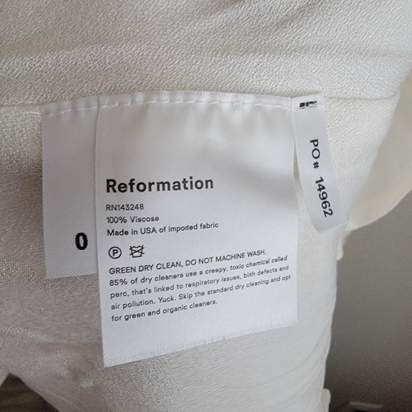 Reformation Nixie Dress in Mildred size 0 NWT - Picture 8 of 13